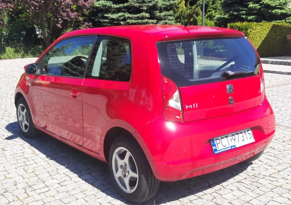 Seat Mii cena 12999 przebieg: 64283, rok produkcji 2015 z Czarnków małe 154